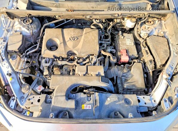 2T3W1RFV0KW018317 2019 TOYOTA RAV4 Серебряный Вид задней части салона