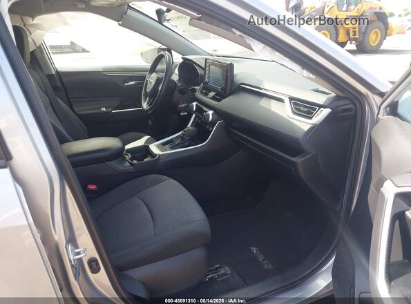 2T3W1RFV0MC112038 2021 TOYOTA RAV4 Silver Widok wnętrza z przodu
