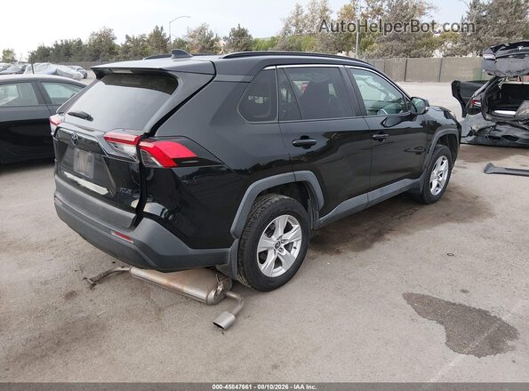 2T3W1RFV0MC149364 2021 TOYOTA RAV4 Black Задня права чверть