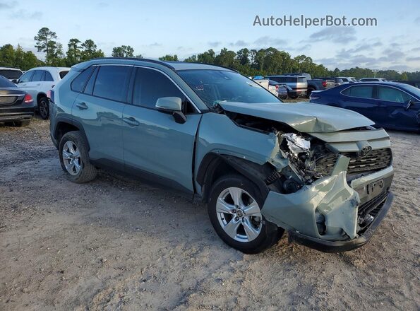 2T3W1RFV0MW125970 2021 TOYOTA RAV4 Зеленый Передняя правая четверть
