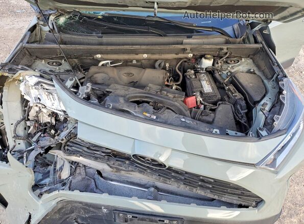 2T3W1RFV0MW125970 2021 TOYOTA RAV4 Зеленый Вид подкапотного пространства