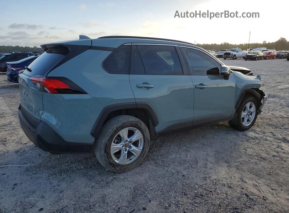 2T3W1RFV0MW125970 2021 TOYOTA RAV4 Зеленый Задняя правая четверть