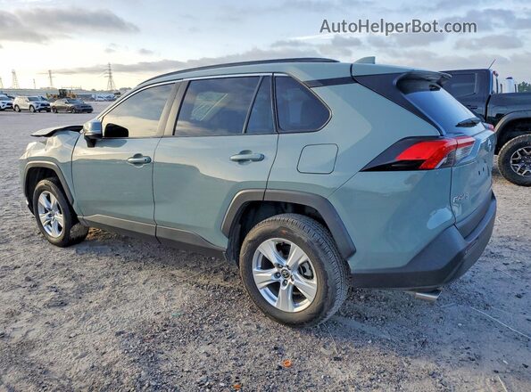2T3W1RFV0MW125970 2021 TOYOTA RAV4 Зеленый Задняя левая четверть