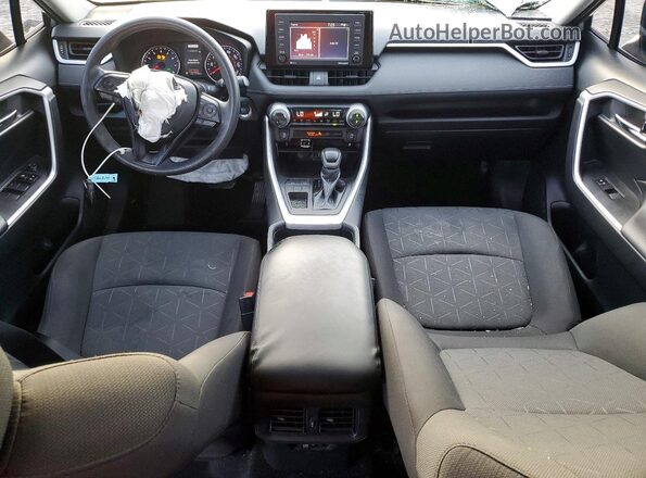 2T3W1RFV0MW125970 2021 TOYOTA RAV4 Зеленый Вид панели приборов