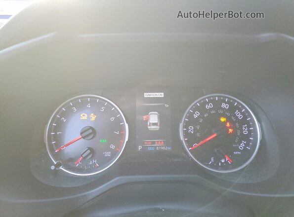 2T3W1RFV0MW125970 2021 TOYOTA RAV4 Зеленый Вид щитка приборов