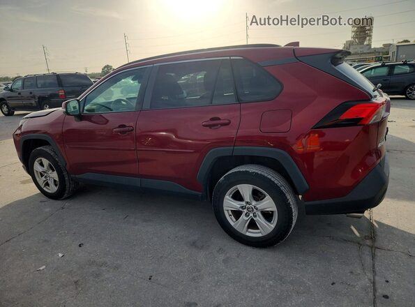 2T3W1RFV0MW135592 2021 TOYOTA RAV4 Red უკანა მარცხენა