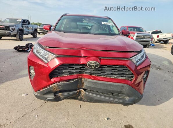 2T3W1RFV0MW135592 2021 TOYOTA RAV4 Red წინა ხედი