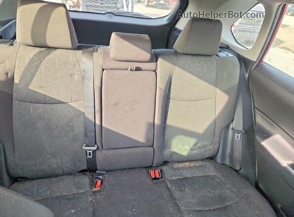 2T3W1RFV0MW135592 2021 TOYOTA RAV4 Red უკანა სავარძლების ხედი