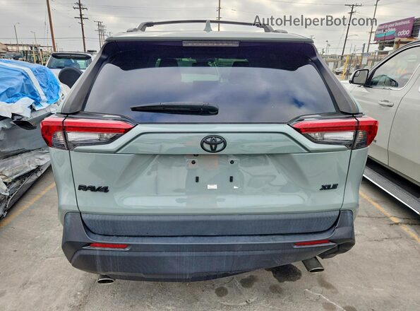 2T3W1RFV0PW287635 2023 TOYOTA RAV4 Зеленый Вид сзади
