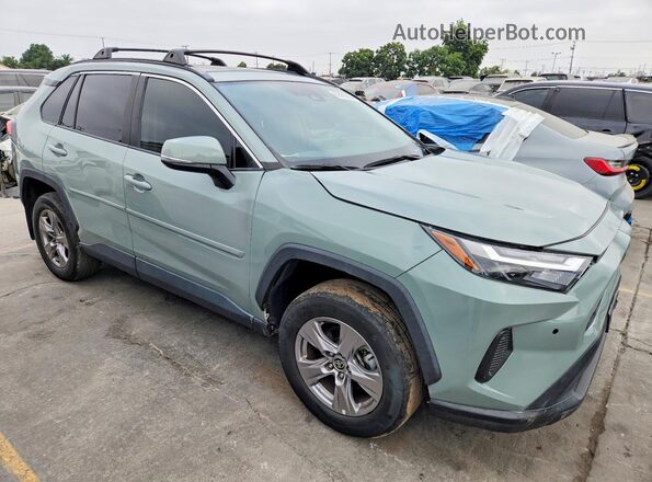 2T3W1RFV0PW287635 2023 TOYOTA RAV4 Зеленый Передняя правая четверть