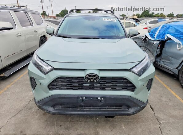 2T3W1RFV0PW287635 2023 TOYOTA RAV4 Зеленый Вид спереди