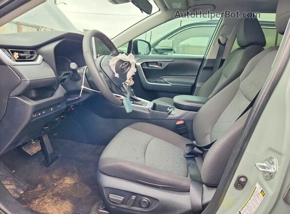 2T3W1RFV0PW287635 2023 TOYOTA RAV4 Зеленый Вид салона спереди