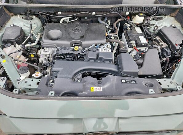 2T3W1RFV0PW287635 2023 TOYOTA RAV4 Зеленый Вид подкапотного пространства