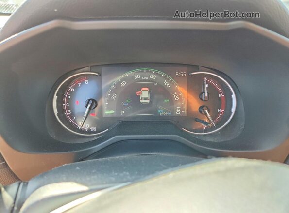 2T3W1RFV0RC266742 2024 TOYOTA RAV4 Silver Widok zestawu wskaźników