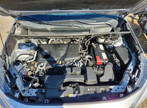 2T3W1RFV0RC266742 2024 TOYOTA RAV4 Silver Widok komory silnika