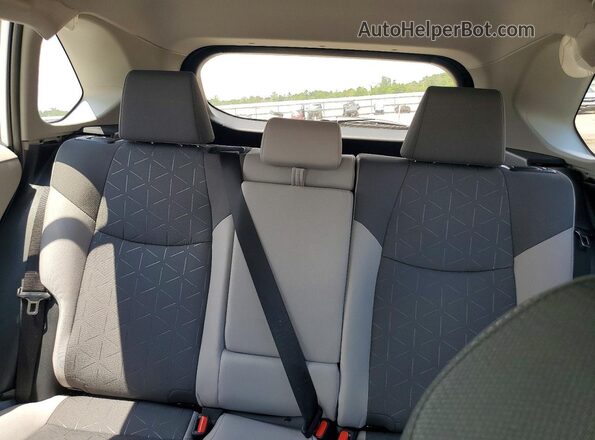 2T3W1RFV0SC347844 2025 TOYOTA RAV4 White Rear seats view