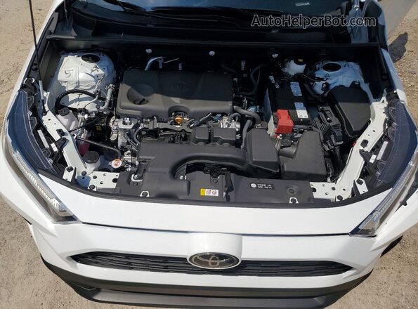 2T3W1RFV0SC347844 2025 TOYOTA RAV4 White Engine compartment view