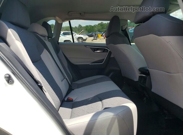 2T3W1RFV0SC347844 2025 TOYOTA RAV4 White Rear interior view