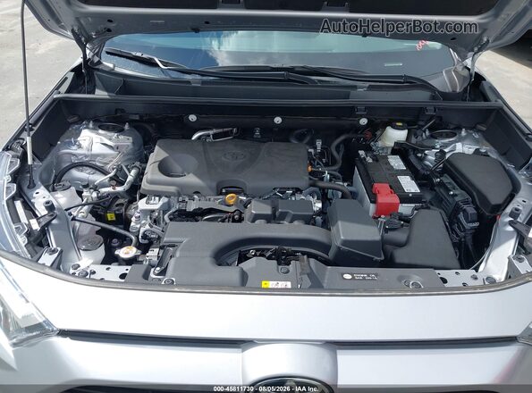 2T3W1RFV0SC363672 2025 TOYOTA RAV4 Silver უკანა ხედი