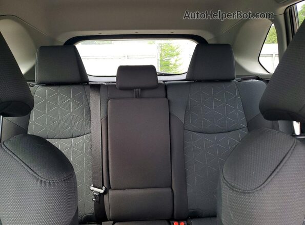 2T3W1RFV0SW409676 2025 TOYOTA RAV4 Синий Вид задних сидений