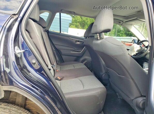 2T3W1RFV0SW409676 2025 TOYOTA RAV4 Синий Вид задней части салона