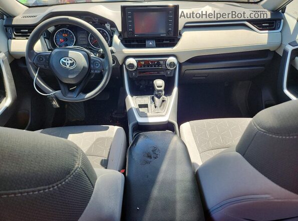 2T3W1RFV1LC066864 2020 TOYOTA RAV4 Silver Вид панелі приладів