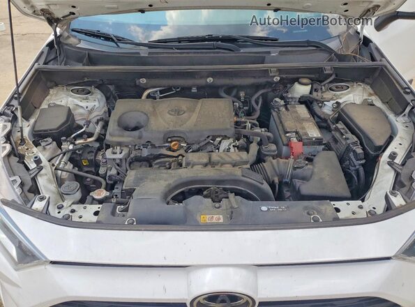 2T3W1RFV1MC153830 2021 TOYOTA RAV4 White Սալոնի հետևի տեսք