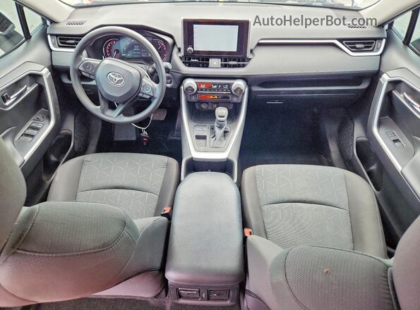 2T3W1RFV1PC214503 2023 TOYOTA RAV4 White Widok deski rozdzielczej