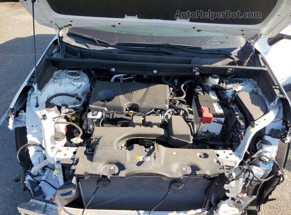 2T3W1RFV1PC218020 2023 TOYOTA RAV4 White ძრავის განყოფილების ხედი