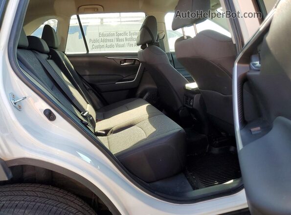 2T3W1RFV1PC218020 2023 TOYOTA RAV4 White უკანა სალონის ხედი