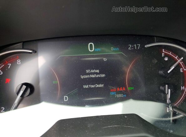 2T3W1RFV1RW311573 2024 TOYOTA RAV4 Серый Вид щитка приборов