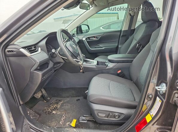 2T3W1RFV1SW411372 2025 TOYOTA RAV4 Gray Widok wnętrza z przodu