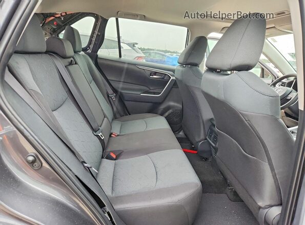 2T3W1RFV1SW411372 2025 TOYOTA RAV4 Gray Widok tylnych siedzeń