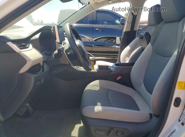 2T3W1RFV2LC061995 2020 TOYOTA RAV4 White Front interior view