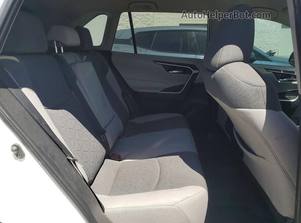 2T3W1RFV2LC061995 2020 TOYOTA RAV4 White Rear interior view
