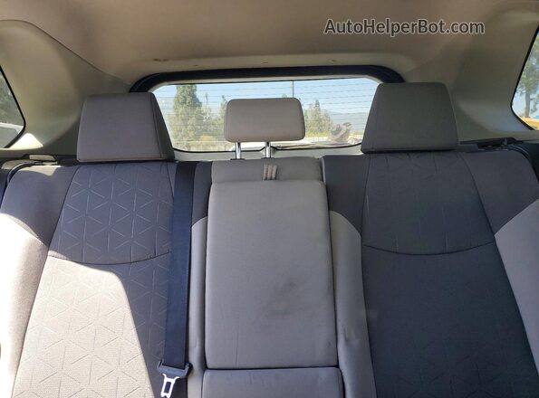 2T3W1RFV2LC061995 2020 TOYOTA RAV4 White Rear seats view