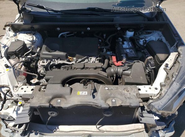 2T3W1RFV2LC061995 2020 TOYOTA RAV4 White Engine compartment view