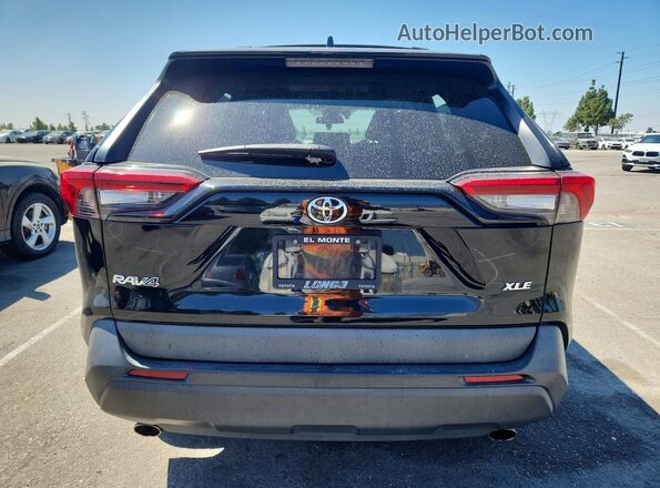 2T3W1RFV2LW082411 2020 TOYOTA RAV4 Black Rear view