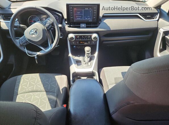 2T3W1RFV2LW082411 2020 TOYOTA RAV4 Black Dashboard view