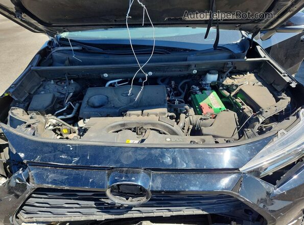 2T3W1RFV2LW082411 2020 TOYOTA RAV4 Black Rear interior view