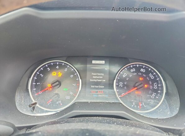 2T3W1RFV2MC164366 2021 TOYOTA RAV4 Silver Vista del cuadro de instrumentos