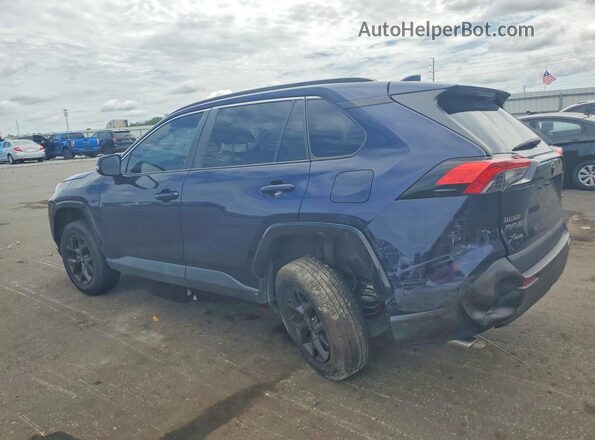 2T3W1RFV2MW142690 2021 TOYOTA RAV4 Синий Задняя левая четверть