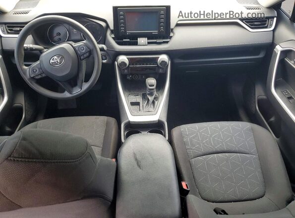 2T3W1RFV2MW142690 2021 TOYOTA RAV4 Синий Вид панели приборов