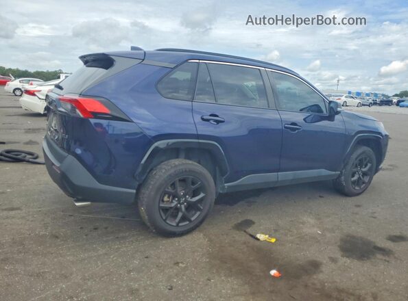 2T3W1RFV2MW142690 2021 TOYOTA RAV4 Синий Задняя правая четверть