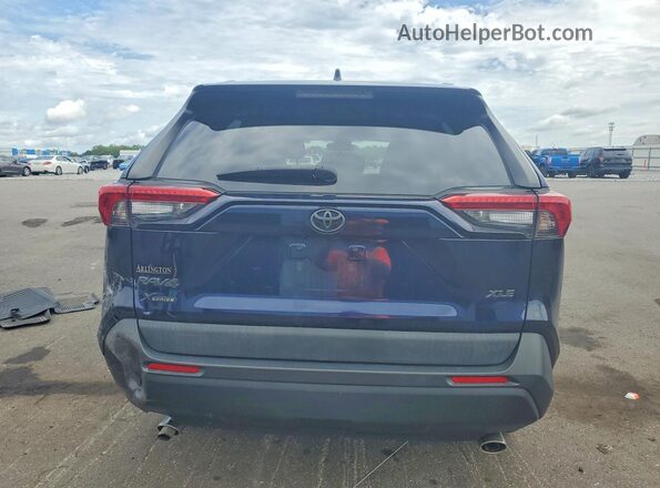 2T3W1RFV2MW142690 2021 TOYOTA RAV4 Синий Вид сзади