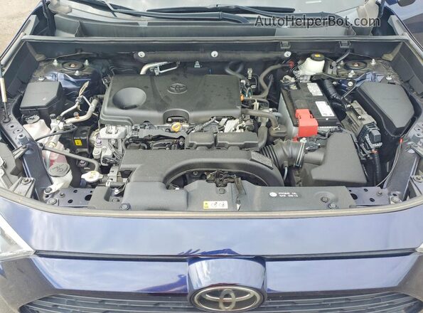 2T3W1RFV2MW142690 2021 TOYOTA RAV4 Синий Вид задней части салона
