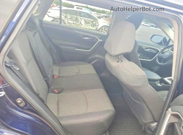 2T3W1RFV2MW142690 2021 TOYOTA RAV4 Синий Вид задних сидений