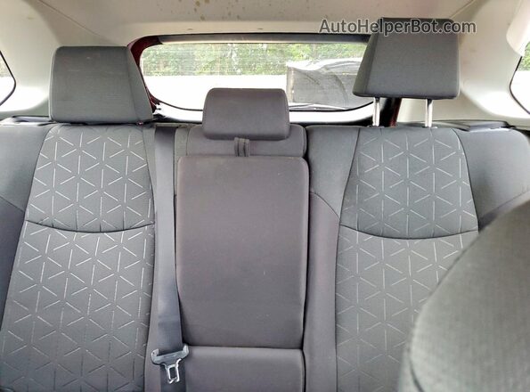 2T3W1RFV2MW164513 2021 TOYOTA RAV4 Burgundy Հետևի նստատեղերի տեսք