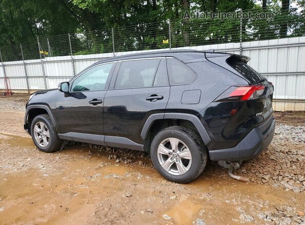 2T3W1RFV2NC205211 2022 TOYOTA RAV4 Black Задня ліва чверть