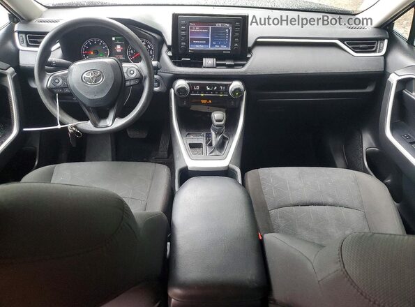 2T3W1RFV2NC205211 2022 TOYOTA RAV4 Black Вид панелі приладів